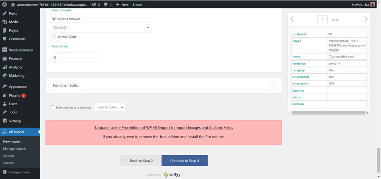 wp-all-import-page-template