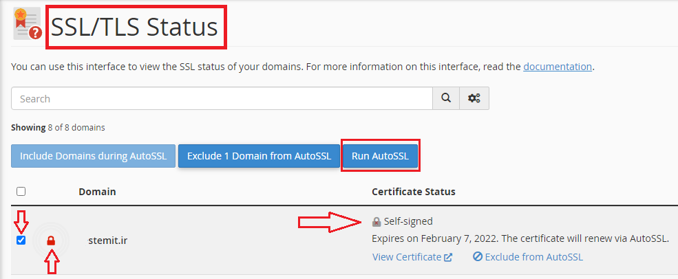 SSL فعال نشده